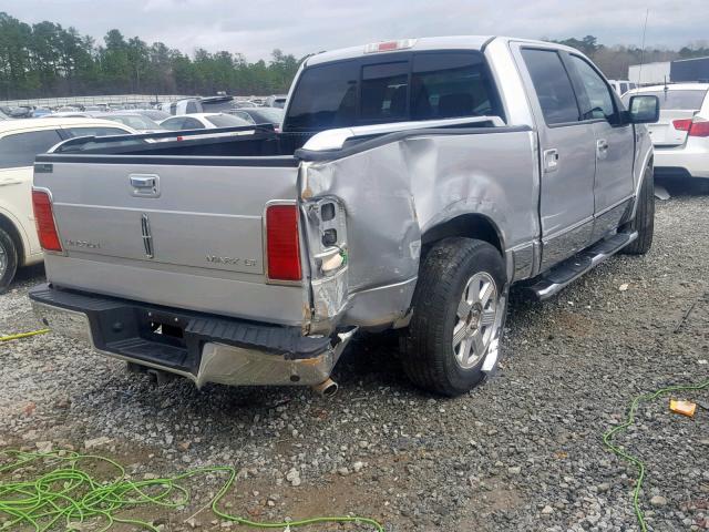 5LTPW16577FJ06312 - 2007 LINCOLN MARK LT SILVER photo 4