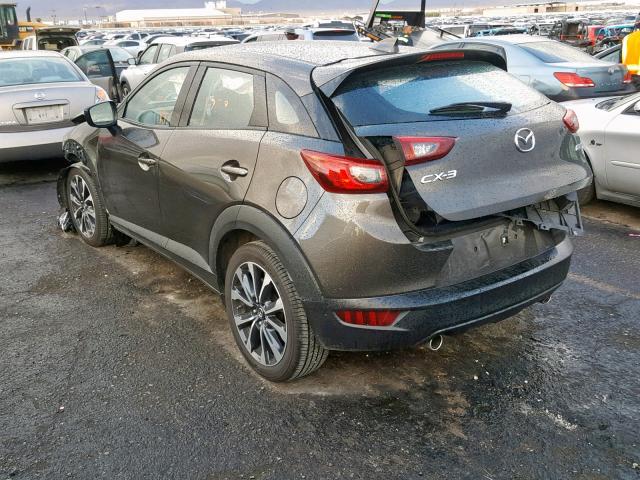 JM1DKDC77K0408347 - 2019 MAZDA CX-3 TOURI GRAY photo 3