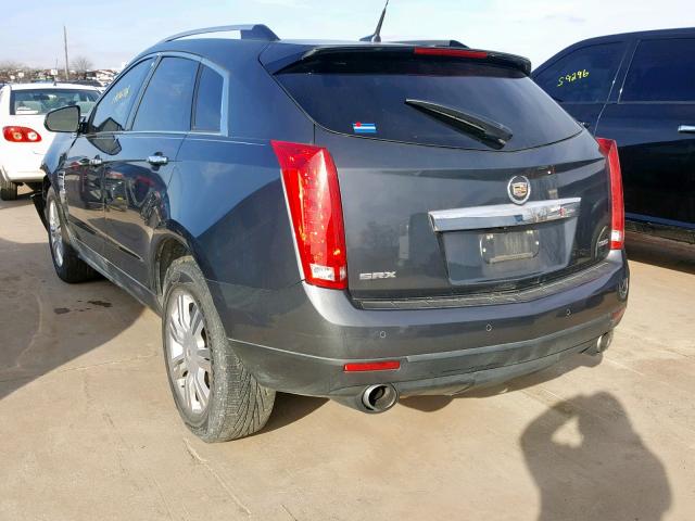 3GYFNAE35CS530864 - 2012 CADILLAC SRX LUXURY GRAY photo 3