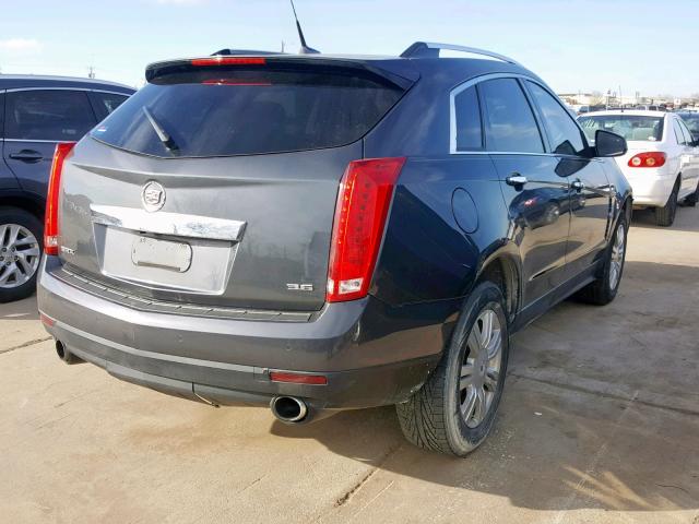 3GYFNAE35CS530864 - 2012 CADILLAC SRX LUXURY GRAY photo 4