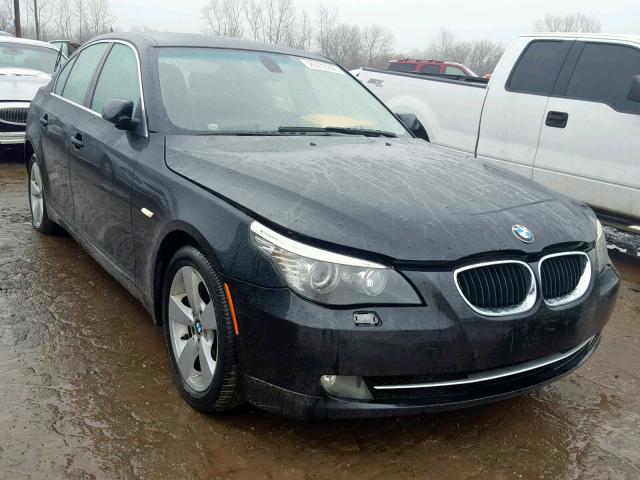 WBANV135X8CZ58140 - 2008 BMW 528 XI BLACK photo 1