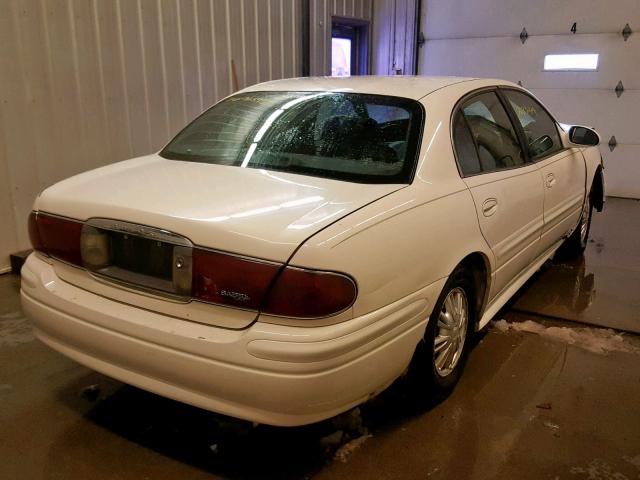 1G4HP52K144102038 - 2004 BUICK LESABRE CU WHITE photo 4