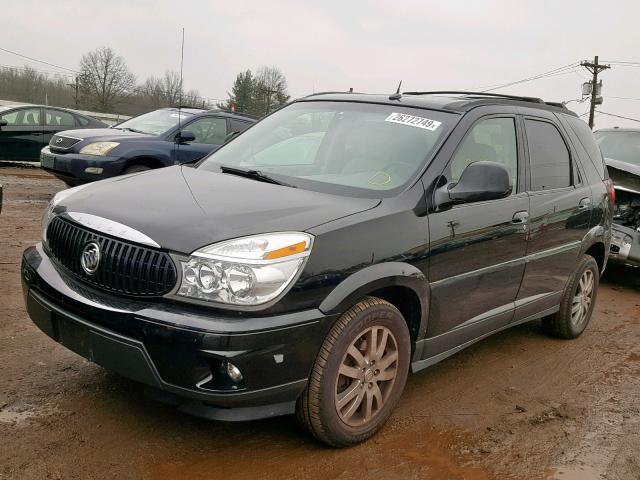 3G5DB037X6S559794 - 2006 BUICK RENDEZVOUS BLACK photo 2