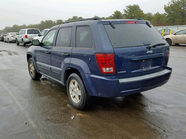 1J4HS48N96C187938 - 2006 JEEP GRAND CHER BLUE photo 3