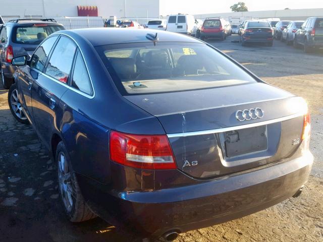 WAUDT74F35N049684 - 2005 AUDI A6 3.2 QUA GRAY photo 3