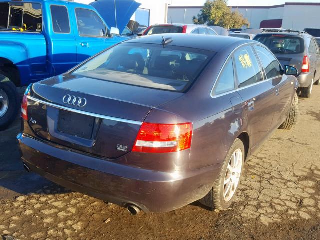 WAUDT74F35N049684 - 2005 AUDI A6 3.2 QUA GRAY photo 4