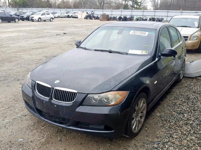 WBAVB33576KR80006 - 2006 BMW 330 I BLACK photo 2