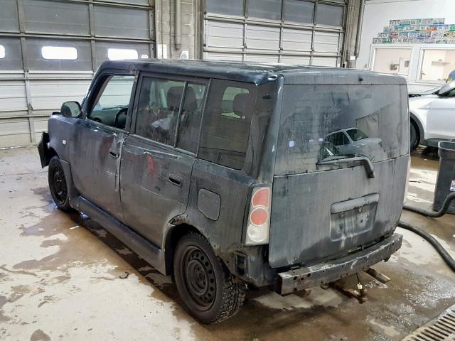 JTLKT334X64075519 - 2006 TOYOTA SCION XB 黑色 照片 3