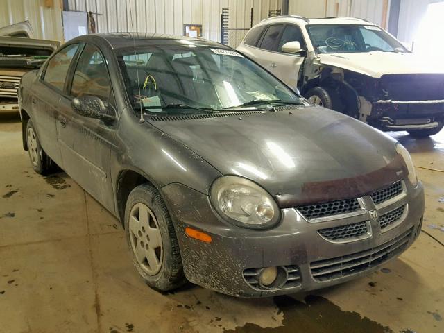 1B3ES46C13D184713 - 2003 DODGE NEON SX 2. GRAY photo 1