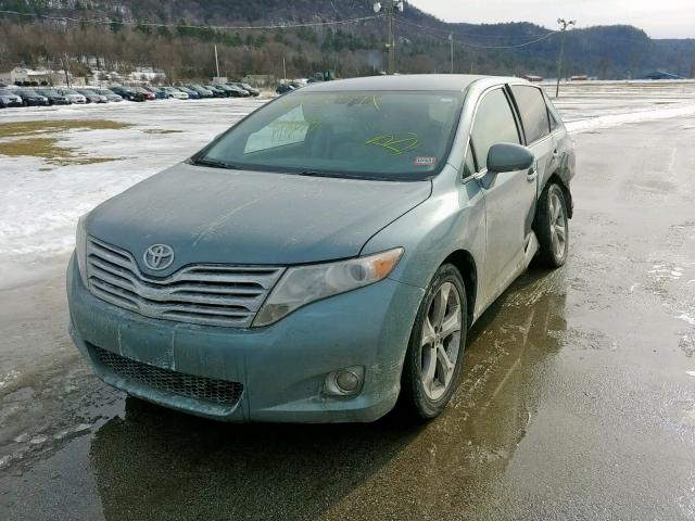 4T3BK11A59U007406 - 2009 TOYOTA VENZA BASE TEAL photo 2