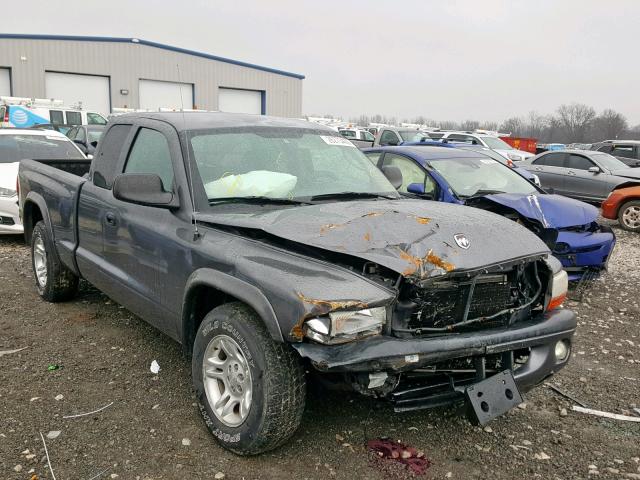 1D7HL32XX3S126581 - 2003 DODGE DAKOTA SPO GREEN photo 1