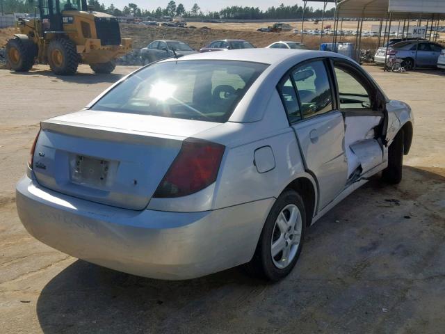 1G8AJ55F86Z153803 - 2006 SATURN ION LEVEL SILVER photo 4