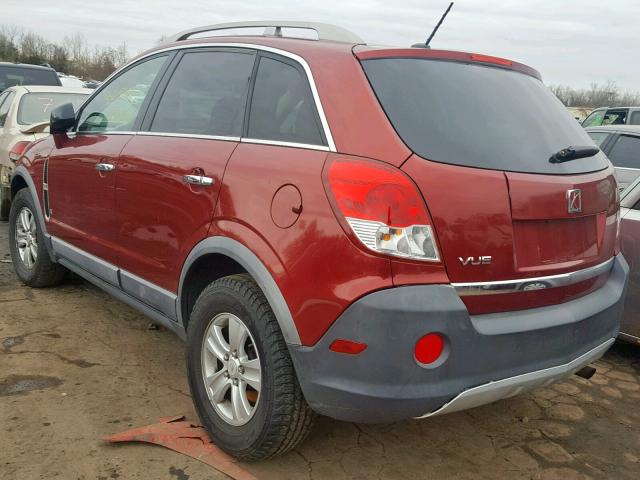 3GSCL33P88S717222 - 2008 SATURN VUE XE MAROON photo 3