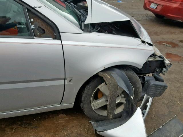 1G8AL55FX6Z139413 - 2006 SATURN ION LEVEL GRAY photo 9