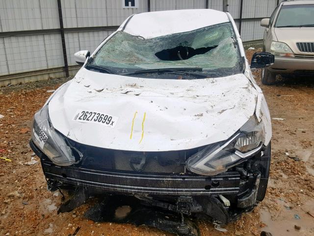 3N1AB7AP0JY287367 - 2018 NISSAN SENTRA S WHITE photo 7