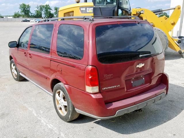 1GNDV23L25D210398 - 2005 CHEVROLET UPLANDER L 红色 照片 3