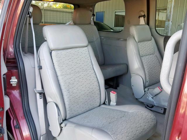 1GNDV23L25D210398 - 2005 CHEVROLET UPLANDER L 红色 照片 6