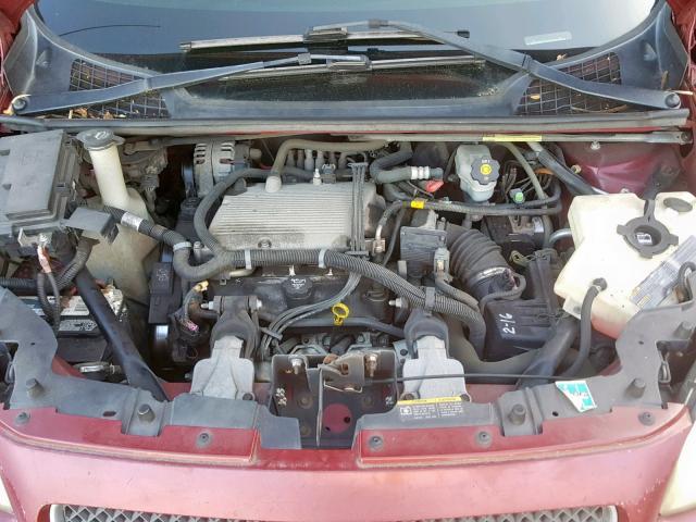 1GNDV23L25D210398 - 2005 CHEVROLET UPLANDER L 红色 照片 7