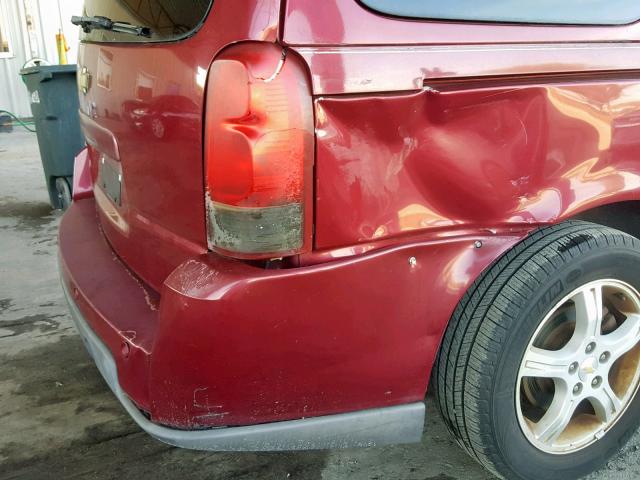 1GNDV23L25D210398 - 2005 CHEVROLET UPLANDER L 红色 照片 9