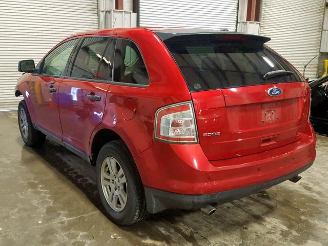 2FMDK3GC9ABB64971 - 2010 FORD EDGE SE MAROON photo 3