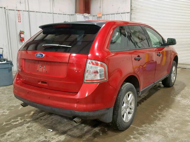 2FMDK3GC9ABB64971 - 2010 FORD EDGE SE MAROON photo 4