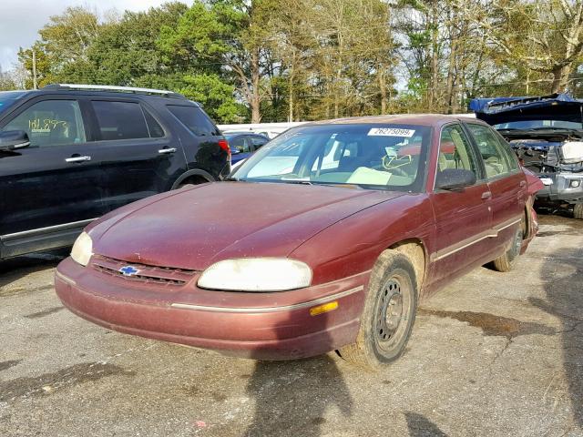 2G1WL52M2X9176491 - 1999 CHEVROLET LUMINA BAS Bordo foto 2