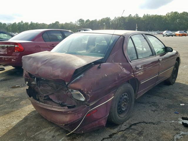 2G1WL52M2X9176491 - 1999 CHEVROLET LUMINA BAS Bordo foto 4