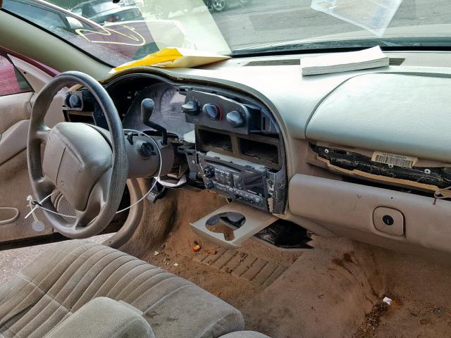 2G1WL52M2X9176491 - 1999 CHEVROLET LUMINA BAS Bordo foto 9