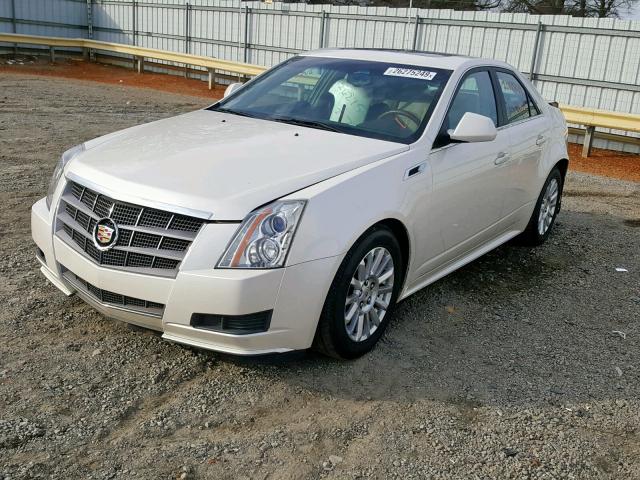 1G6DF5EY3B0103799 - 2011 CADILLAC CTS LUXURY CREAM photo 2