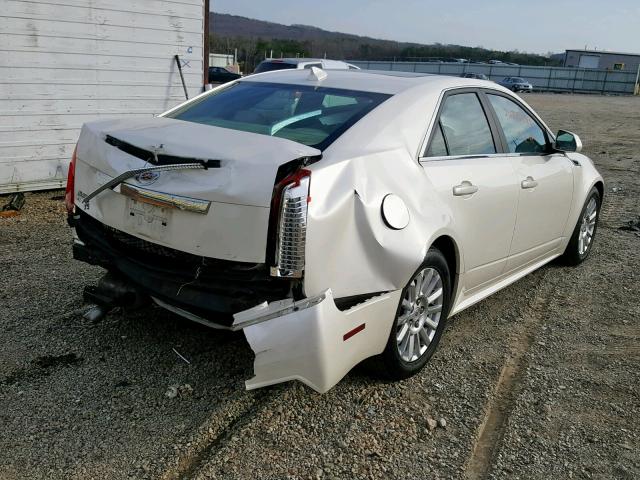 1G6DF5EY3B0103799 - 2011 CADILLAC CTS LUXURY CREAM photo 4