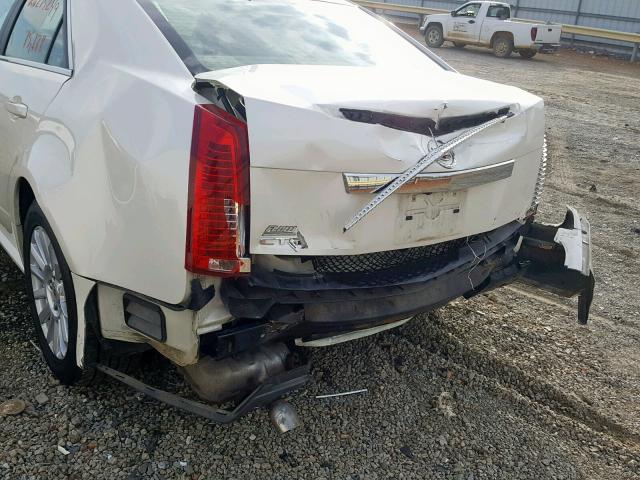 1G6DF5EY3B0103799 - 2011 CADILLAC CTS LUXURY CREAM photo 9