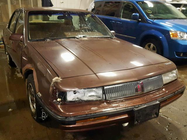 2G3AJ51R3K2441747 - 1989 OLDSMOBILE CUTLASS CI BROWN photo 1
