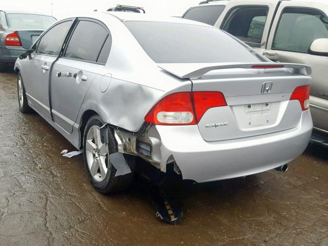 2HGFA16629H343721 - 2009 HONDA CIVIC SILVER photo 3