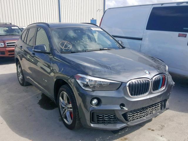 WBXHT3C39J5F91795 - 2018 BMW X1 XDRIVE2 GRAY photo 1