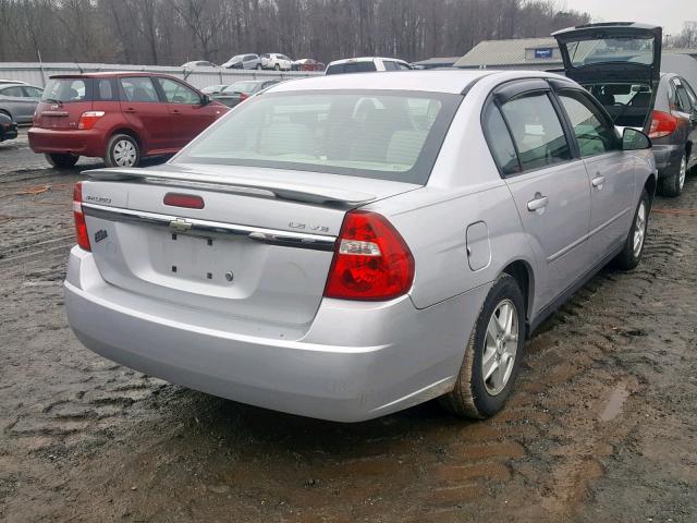 1G1ZT54825F318209 - 2005 CHEVROLET MALIBU LS Күміс фото 4