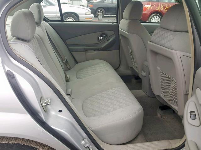 1G1ZT54825F318209 - 2005 CHEVROLET MALIBU LS Күміс фото 6