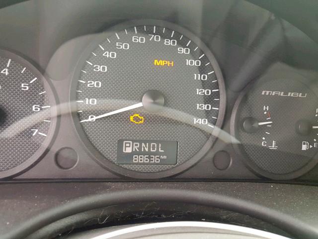 1G1ZT54825F318209 - 2005 CHEVROLET MALIBU LS Күміс фото 8