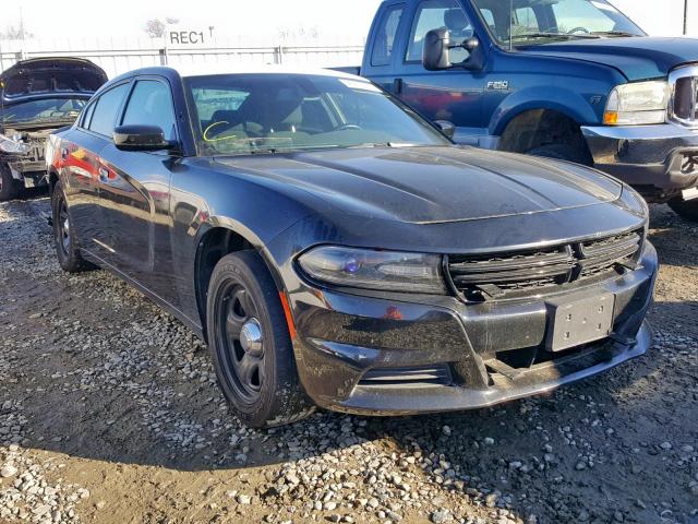 2C3CDXAG3GH272185 - 2016 DODGE CHARGER PO BLACK photo 1