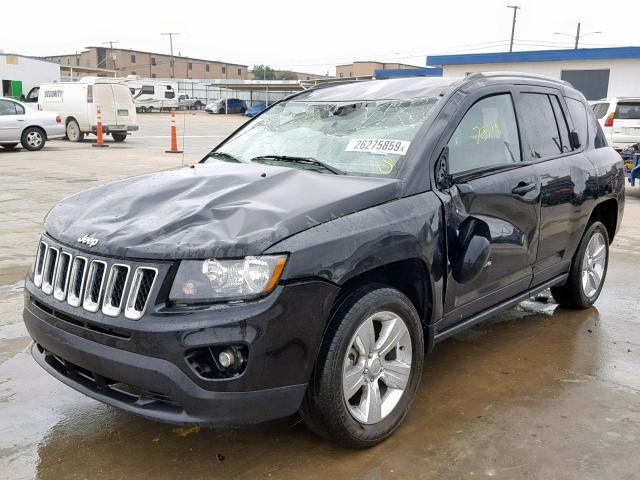 1C4NJDBBXGD686950 - 2016 JEEP COMPASS SP შავი ფოტო 2
