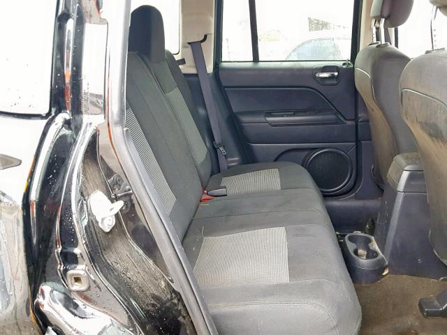 1C4NJDBBXGD686950 - 2016 JEEP COMPASS SP შავი ფოტო 6