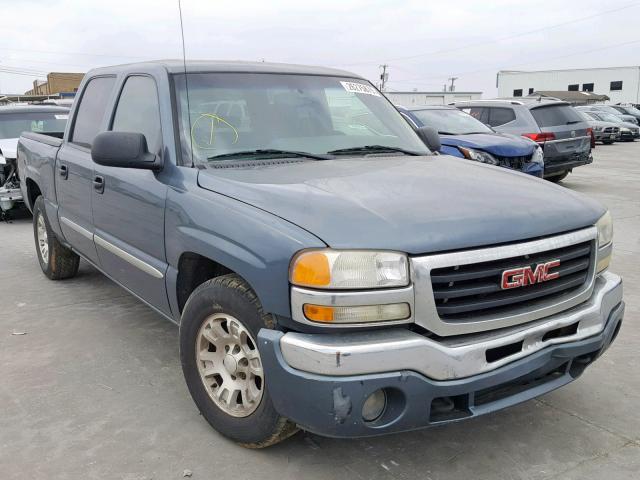 2GTEC13Z161265696 - 2006 GMC NEW SIERRA TEAL photo 1