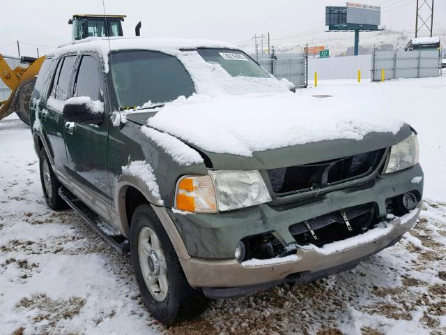 1FMZU74E72UA60990 - 2002 FORD EXPLORER E GREEN photo 1