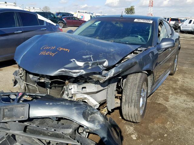 2G2WR524X41320972 - 2004 PONTIAC GRAND PRIX CHARCOAL photo 2