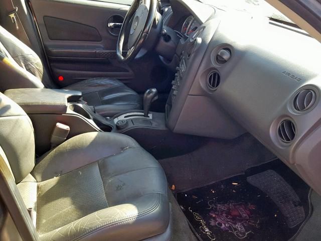 2G2WR524X41320972 - 2004 PONTIAC GRAND PRIX CHARCOAL photo 5