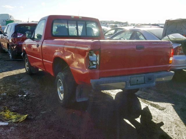 1FTCR10A9VUC29830 - 1997 FORD RANGER RED photo 3