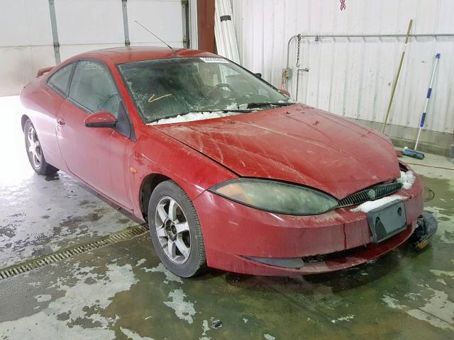 1ZWFT61L9X5678359 - 1999 MERCURY COUGAR V6 RED photo 1