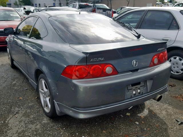 JH4DC53015S014890 - 2005 ACURA RSX TYPE-S BLUE photo 3