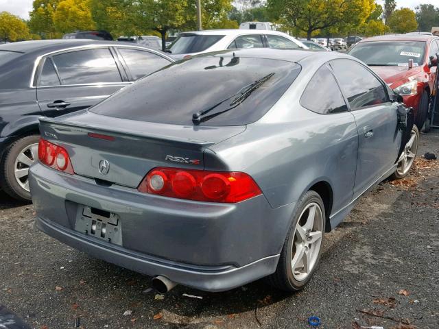JH4DC53015S014890 - 2005 ACURA RSX TYPE-S BLUE photo 4