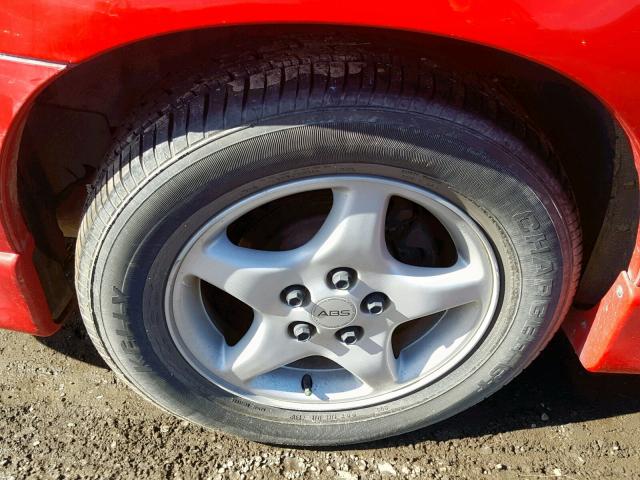 1G2WP12K0VF259980 - 1997 PONTIAC GRAND PRIX RED photo 9
