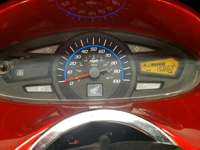 MLHKF1213D5005220 - 2013 HONDA PCX 150 RED photo 7